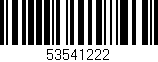 Código de barras (EAN, GTIN, SKU, ISBN): '53541222'