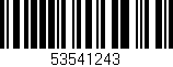 Código de barras (EAN, GTIN, SKU, ISBN): '53541243'