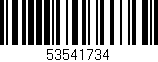 Código de barras (EAN, GTIN, SKU, ISBN): '53541734'