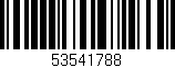 Código de barras (EAN, GTIN, SKU, ISBN): '53541788'