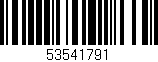 Código de barras (EAN, GTIN, SKU, ISBN): '53541791'