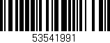 Código de barras (EAN, GTIN, SKU, ISBN): '53541991'