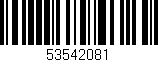 Código de barras (EAN, GTIN, SKU, ISBN): '53542081'