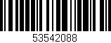 Código de barras (EAN, GTIN, SKU, ISBN): '53542088'