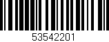 Código de barras (EAN, GTIN, SKU, ISBN): '53542201'