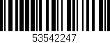 Código de barras (EAN, GTIN, SKU, ISBN): '53542247'