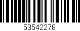 Código de barras (EAN, GTIN, SKU, ISBN): '53542278'