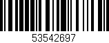 Código de barras (EAN, GTIN, SKU, ISBN): '53542697'