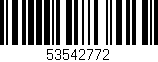 Código de barras (EAN, GTIN, SKU, ISBN): '53542772'