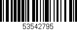Código de barras (EAN, GTIN, SKU, ISBN): '53542795'