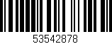 Código de barras (EAN, GTIN, SKU, ISBN): '53542878'