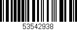 Código de barras (EAN, GTIN, SKU, ISBN): '53542938'