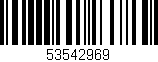 Código de barras (EAN, GTIN, SKU, ISBN): '53542969'