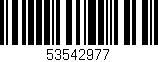 Código de barras (EAN, GTIN, SKU, ISBN): '53542977'