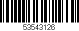 Código de barras (EAN, GTIN, SKU, ISBN): '53543126'
