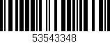 Código de barras (EAN, GTIN, SKU, ISBN): '53543348'