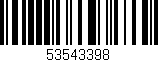 Código de barras (EAN, GTIN, SKU, ISBN): '53543398'