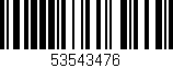 Código de barras (EAN, GTIN, SKU, ISBN): '53543476'