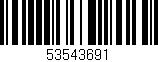 Código de barras (EAN, GTIN, SKU, ISBN): '53543691'