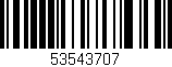 Código de barras (EAN, GTIN, SKU, ISBN): '53543707'