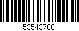 Código de barras (EAN, GTIN, SKU, ISBN): '53543708'