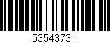 Código de barras (EAN, GTIN, SKU, ISBN): '53543731'