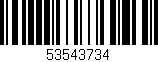 Código de barras (EAN, GTIN, SKU, ISBN): '53543734'