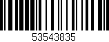 Código de barras (EAN, GTIN, SKU, ISBN): '53543835'