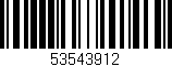 Código de barras (EAN, GTIN, SKU, ISBN): '53543912'