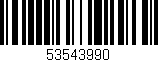Código de barras (EAN, GTIN, SKU, ISBN): '53543990'