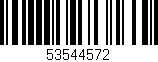 Código de barras (EAN, GTIN, SKU, ISBN): '53544572'