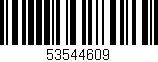 Código de barras (EAN, GTIN, SKU, ISBN): '53544609'