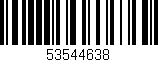Código de barras (EAN, GTIN, SKU, ISBN): '53544638'