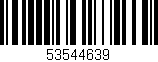 Código de barras (EAN, GTIN, SKU, ISBN): '53544639'