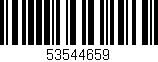 Código de barras (EAN, GTIN, SKU, ISBN): '53544659'