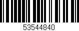 Código de barras (EAN, GTIN, SKU, ISBN): '53544840'