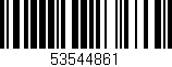 Código de barras (EAN, GTIN, SKU, ISBN): '53544861'