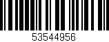 Código de barras (EAN, GTIN, SKU, ISBN): '53544956'