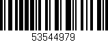 Código de barras (EAN, GTIN, SKU, ISBN): '53544979'