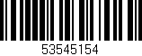 Código de barras (EAN, GTIN, SKU, ISBN): '53545154'