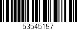 Código de barras (EAN, GTIN, SKU, ISBN): '53545197'