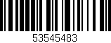 Código de barras (EAN, GTIN, SKU, ISBN): '53545483'