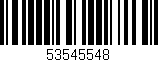 Código de barras (EAN, GTIN, SKU, ISBN): '53545548'