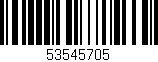Código de barras (EAN, GTIN, SKU, ISBN): '53545705'