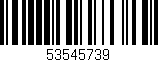 Código de barras (EAN, GTIN, SKU, ISBN): '53545739'