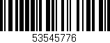 Código de barras (EAN, GTIN, SKU, ISBN): '53545776'
