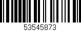 Código de barras (EAN, GTIN, SKU, ISBN): '53545873'