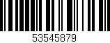 Código de barras (EAN, GTIN, SKU, ISBN): '53545879'