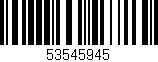 Código de barras (EAN, GTIN, SKU, ISBN): '53545945'