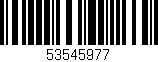 Código de barras (EAN, GTIN, SKU, ISBN): '53545977'